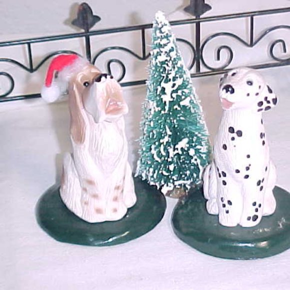Byers Choice Holiday Adorable Byers Choice Christmas Dogs Dalmation